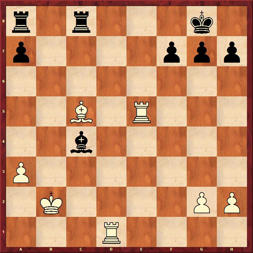 Black to move and win.